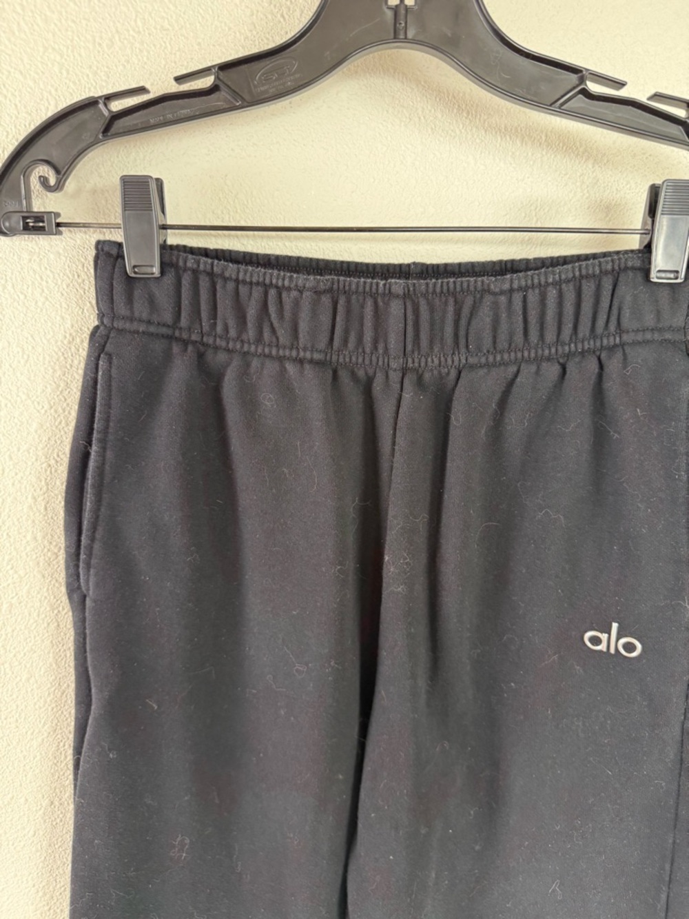 ALO Yoga Accolade Sweatpant Jogger Pant Black Unisex Casual Athleisure Women XS - Picture 6 of 13